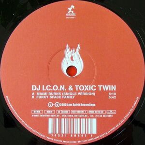 独12 DJ I.C.O.N. & Toxic Twin Miami Burns 74321808471 Low Spirit Recordings /00250