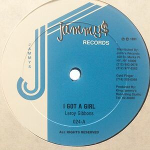 ジャマイカ12 Leroy Gibbons I've Got A Girl 024 Jammy's Records /00250