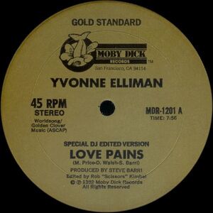 米12 Yvonne Elliman Love Pains MDR1201 Moby Dick Records /00250