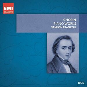 欧10discs CD Samson Francois; F. Chopin Chopin: Piano Works 5099998471720 EMI Classics 紙ジャケ /00327