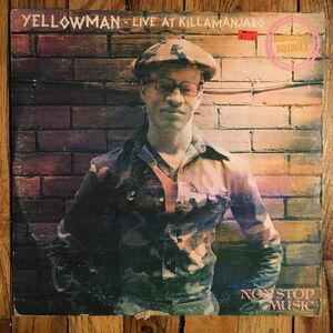 ジャマイカLP Yellowman Live At Killamanjaro MWRT11987 Music Works Records /00260