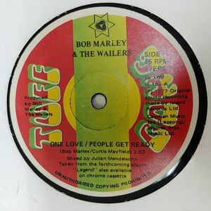 ジャマイカ12 Bob Marley & The Wailers One Love / People Get Ready IS169 Tuff Gong /00250