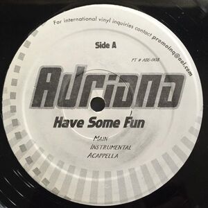 米12 Adriana Have Some Fun / Lion King Sound Rmx ABE008 Not On Label /00250