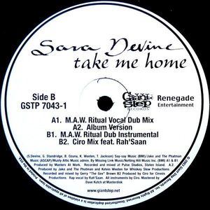 米12 Sara Devine Take Me Home GSTP70431 Giant Step Records /00250