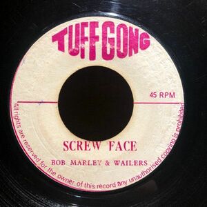 ジャマイカ7 Bob Marley & The Wailers Screw Face / Face Man NONE Tuff Gong /00080