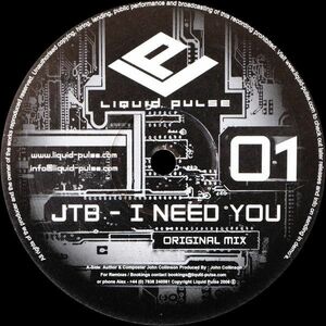 英12 Jon The Baptist I Need You LQP001 Liquid Pulse /00250