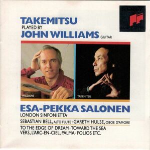 欧CD Salonen; London Sinfonietta Takemitsu;to Edge of Dream SK46720 Sony Classical /00110