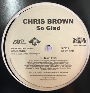 12 Chris Brown So Glad / Young Love 82946808761 Zomba /00250