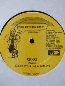 米12 Josey Wales & Anthony Malvo Sensi VPRD5250 How Yu Fi Sey Dat ? /00250