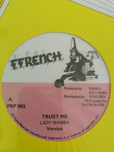 米12 Lady Shabba / Robert Ffrench Trust Me / All Of Me FRP001 Ffrench, Ffrench /00250