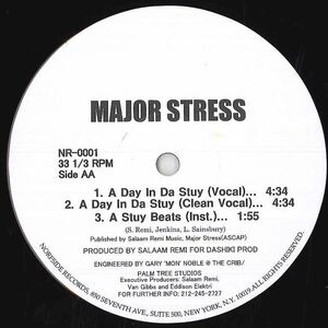 米12 Major Stress More And More / A Day In Da Stuy NR001 NORFSIDE RECORDS /00250