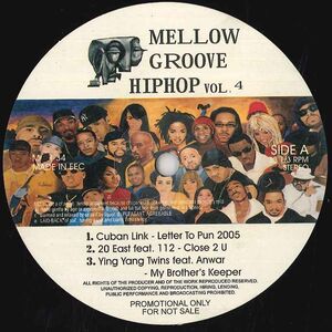 12 Various Mellow Groove Hip Hop Vol.4 MGH34 BEATS STORE プロモ /00250