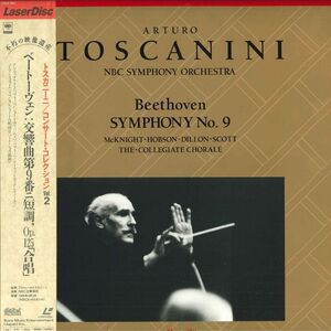 LASERDISC アルトゥーロ・トスカニーニ ベートーヴェン：交響曲第9番 SRLM956 SONY /00600