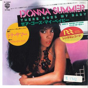 7 Donna Summer There Goes My Baby / Maybe It's Over P1881 WARNER BROS /00080
