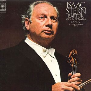 LP/GF Isaac STERN(Violin) Bartok:violin Sonatas SOCO7 CBS/SONY Japan Vinyl /00260