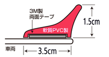 サーブ 99 クーペ 1968-1984 (S43 - S59) 素地 トランクスポイラー 未塗装_画像5