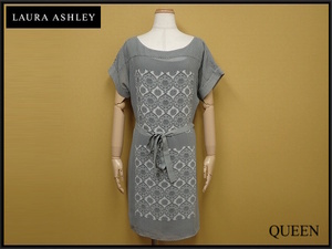 送料無料 laura ashley archive ワンピース・UK14◆ローラアシュレイ/インナードレス キャミソール付き/大きいサイズ/23*8*1-22