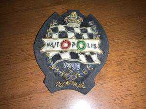 * rare goods 1990 year opening hour auto Police circuit memory badge * * mania. person . please 