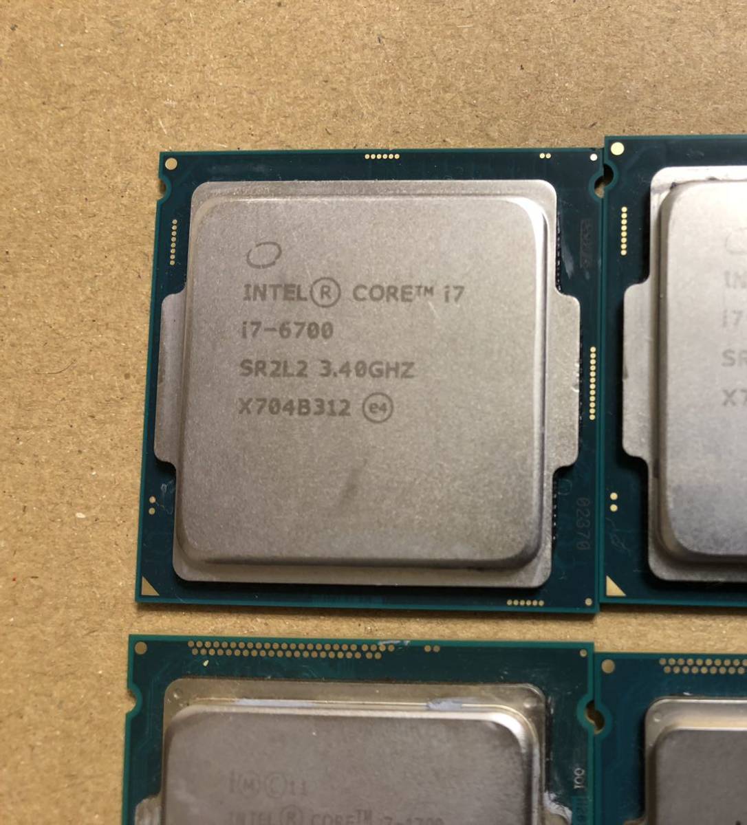 動作確認済 intel core i7-4770 3.40GHz LGA1150-