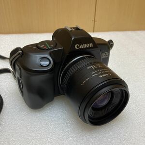 XL7540 昭和レトロ 当時物 RETRO CAMERA CANON キャノン フィルム カメラ 一眼レフ EOS 850 QD ZOOM LENS EF F3.5/35-70mm 日本製