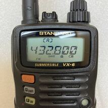 XL7562 【中古】YAESU STANDARD VX-6_画像4