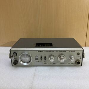 XL7711 TRIO Trio TR-1000 50MHz AM transceiver present condition goods 