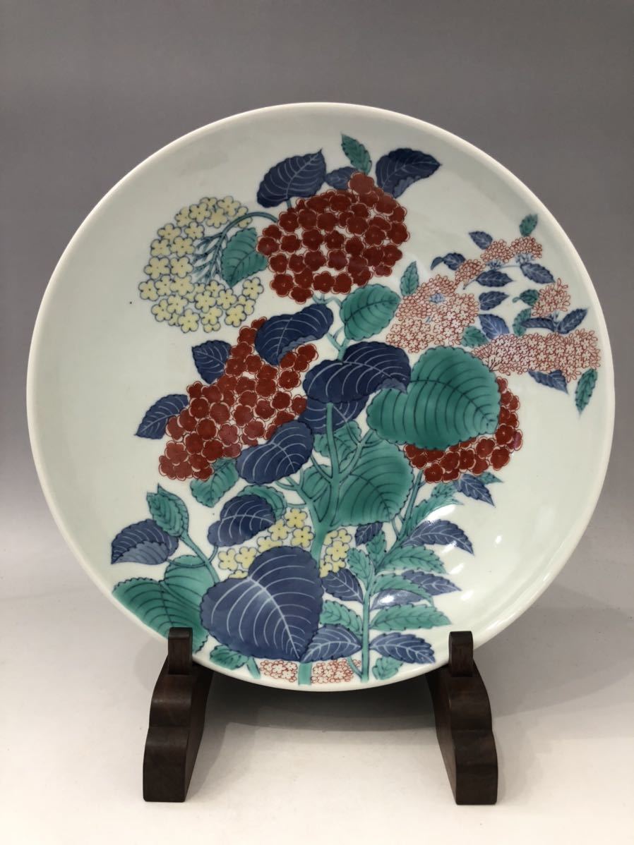 ヤフオク! -「あじさい 紫陽花 アジサイ」(伊万里、有田) (日本の陶磁