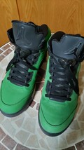 【国内未発売】【極美中古品】NIKE AIR JORDAN 5 RETRO SE　OREGON DUCKS　オレゴン ダックス　US9 27cm_画像4