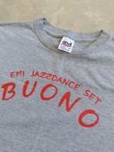 希少 90s anvil アンビル USA製 Mサイズ ビンテージ EMI JAZZDANCE SET BUONO プリントTシャツ_画像6