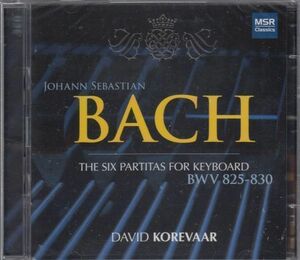 [2CD/Msr]バッハ:パルティータ全曲BWV.825-830/D.コレヴァー(p) 2012.5