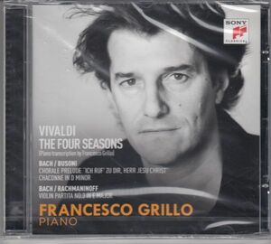 [CD/Sony]ヴィヴァルディ[F.グリロ編]:ヴァイオリン協奏曲集「四季」他/F.グリロ(p)