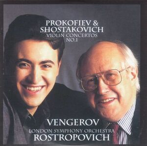 [CD/Warner]ショスタコーヴィチ:Vn協奏曲第1番他/ヴェンゲーロフ(vn)&ロストロポーヴィチ&LSO 1994