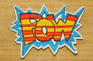 英国 インポート ワッペン アップリケ パッチ POW pow! THE WHO MODS モッズ POP PUNK イギリス UK GB ENGLAND イングランド 1036