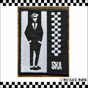 ワッペン 2TONE MODS モッズ SKA スカ PUNK パンク RUDEBOY ルードボーイ oi SKINS スキンズ REGGAE レゲエ イギリス 英国 UK GB 666 058