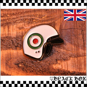 英国 インポート Pins Badge ピンズ ピンバッジ ラペルピン ターゲットマーク ラウンデル MODS モッズ バイク ヘルメット イギリス uk 117
