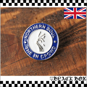 英国 インポート Pins Badge ピンズ ピンバッジ ラペルピン NORTHERN SOUL THE IN CROWD STAX ノーザンソウル UK GB ENGLAND イギリス 204