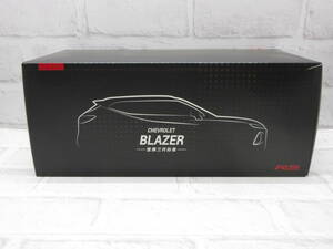 ミニカー　1/18　シボレー　ブレイザー　ブラック　ディーラー正規品　モデルカー