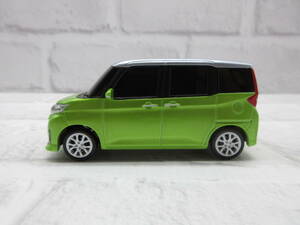 ミニカー 1/43　トヨタ　ルーミー　ROOMY　ブライトシルバーメタリック×フレッシュグリーンメタリック　カラーサンプル　非売品