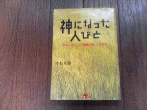 B24　神になった人びと　小松 和彦　 (知恵の森文庫) 　藤原鎌足　源義仲　安倍晴明　早良親王　菅原道真　平将門　楠木正成　豊臣秀吉