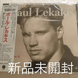 ☆ネコポス送料込☆匿名発送☆新品未開封品☆見本品☆ポール・レカキス/タトゥ・イット☆Paul Lekakis Tattoo it☆ブーム・ブーム他☆