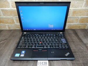 H438☆Windows7-32bit★Core i3★320GB-HDD★メモリ４G★無線ＬＡＮ★12Ｗ液晶モバイルノート★Lenovo★ThinkPad X220i ☆ 4286-33J