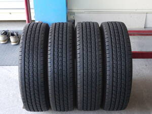 175/80R14　94/93 LT 2016年44週【8.7㎜分山】トーヨー　TOYO　DELVEX　934　４本セット♪ 