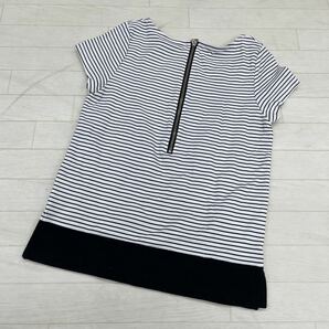 1132◎ 日本製 BEAUTY&YOUTH UNITED ARROWS ユナイテッドアローズ トップス tシャツ 半袖 ボーダー ホワイレディースの画像2