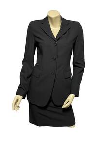  Comme Ca Du Mode with defect black top and bottom skirt suit M