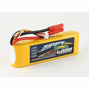 Compact 11.1V 4000mAh 40C50C リポ ZIPPY★ホビーショップ青空