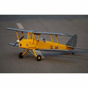 H-King Tiger Moth (Cambridge Flying Groups De Havilland DH82a) ARF 1400mm (55.1)* hobby shop blue empty 