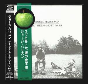 【UICY-78137～8/SHM-CD/紙ジャケ/帯2種付】ジョージ・ハリスン/オール・シングス・マスト・パス　 George Harrison/All Things Must Pass