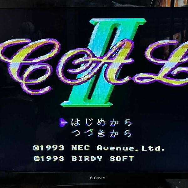 帯、ハガキ付 PCエンジン CDROM CAL2