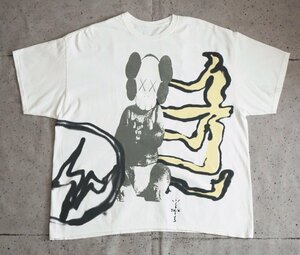 CACTUS JACK TRAVIS SCOTT × KAWS × fragment カクタスジャック トラヴィススコット × カウズ × フラグメント Tシャツ XL CJFR-SS01