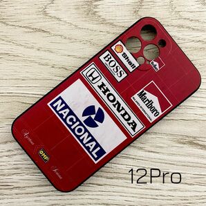 アイルトン・セナ レーシング スーツ マクラーレン iPhone 12 Pro ケース F1 ホンダ